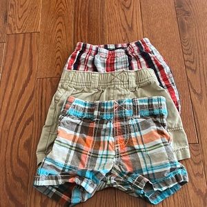 Set of three bundle baby boy shorts